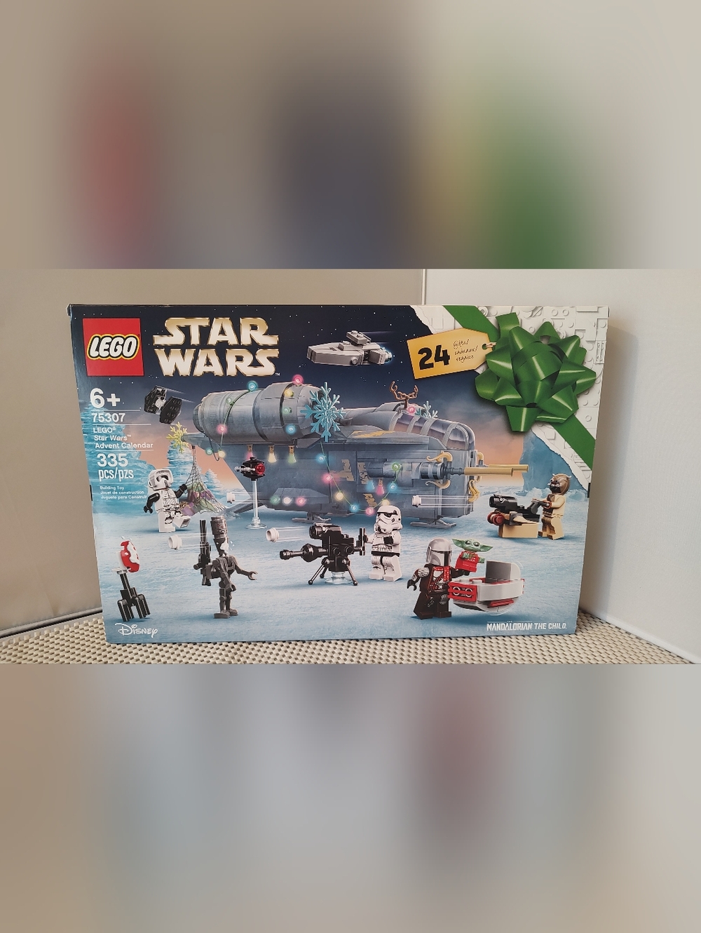 Lego 75307 Star Wars Advent Calendar 2021 The Mandalorian The Child NWT Building